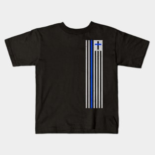 Blue Line Distressed Apparel Kids T-Shirt